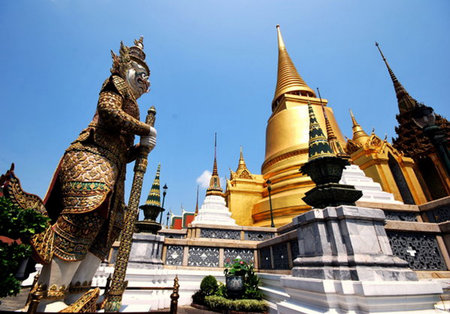 Thai temple in Bangkok