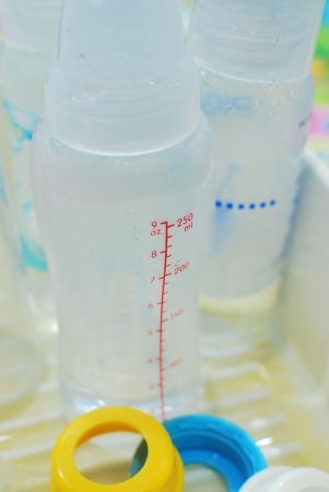 steam in the bottom of milkの写真素材