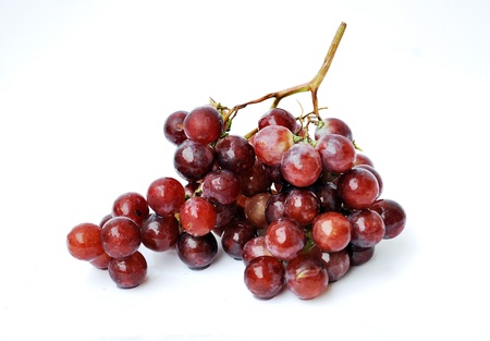 Red grapes の写真素材