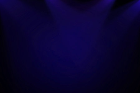 Blue stage background