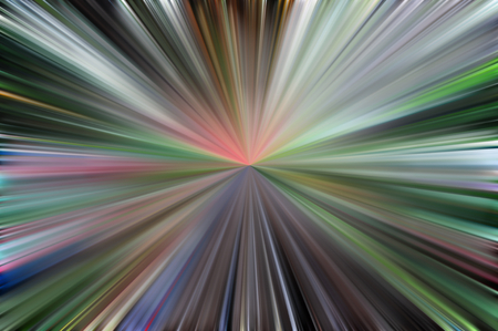 Abstract soft and blurred of speed action background conceptの写真素材
