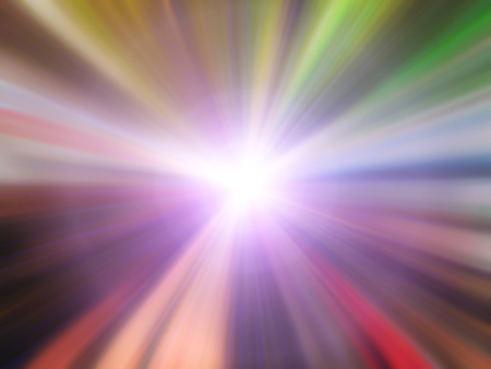 Abstract soft and blurred of colorful speed action background conceptの写真素材