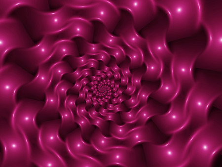 Glossy Pink Spiral Backgroundの写真素材