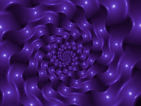 Glossy Purple Spiral Backgroundの写真素材