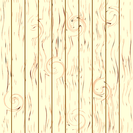 Old brown wooden planks texture. Vector wood backgroundのイラスト素材