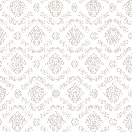 Vintage vector pattern. Hand drawn abstract background. Decorative retro banner. Can be used for banner, invitation, wedding card, Royal vector design element.のイラスト素材