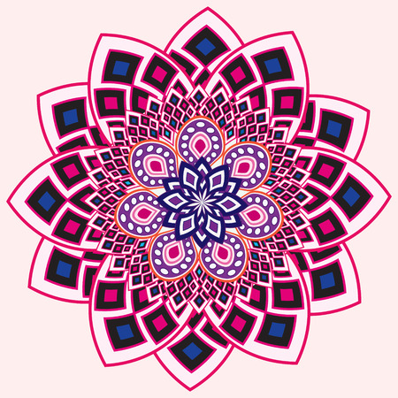 Vintage vector pattern. Hand drawn abstract background. Decorative retro banner. Can be used for banner invitation wedding card Royal vector design element.のイラスト素材