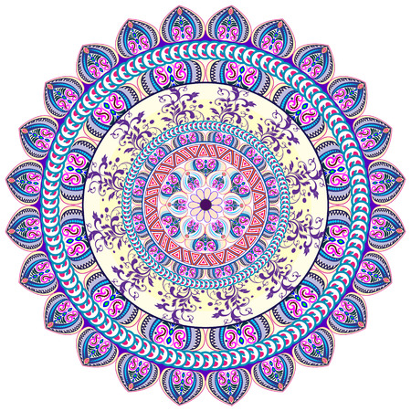 Abstract Ethnic Ornate Background For Design.のイラスト素材