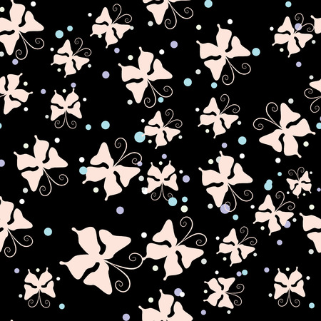 Elegant card with lace ornament and place for text on background with seamless pattern. Vintage style. Wedding invitation. Vector mandala.のイラスト素材