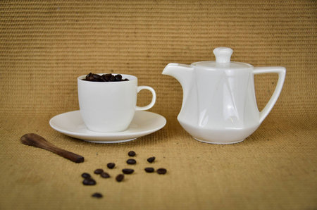 Coffee in the tea cupの素材