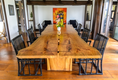 A private room in an Asia Restaurantのeditorial素材