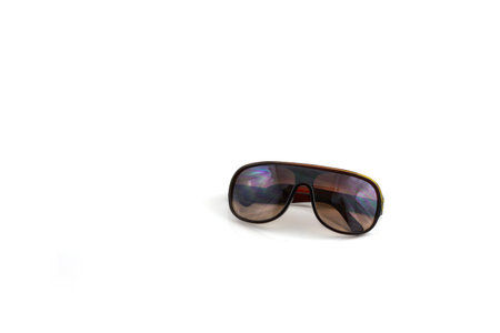 sunglass isolated on white backgroundの写真素材