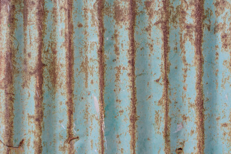 rusty corrugated iron metal texture