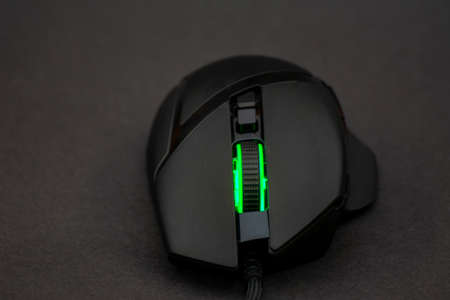 01 July 2020-Bucharest, Romania. Shots of the gaming mouse Razer Basilisk v2 made for a blogのeditorial素材