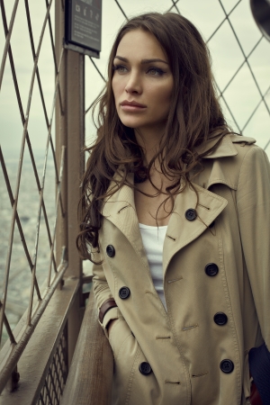 attractive brunetteの写真素材