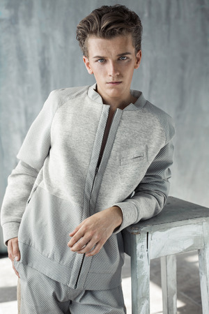 Handsome fashion manの写真素材