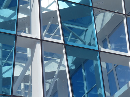 Part of a modern building of business type.の写真素材