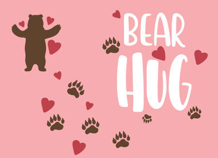 pattern background and sloganのイラスト素材