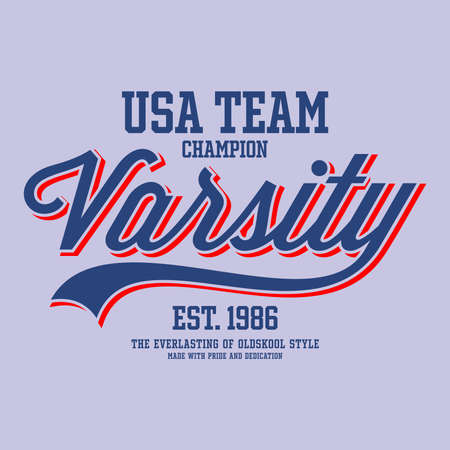 T-shirt printing design typography graphic vector imageのイラスト素材