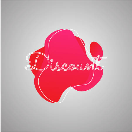 Discount Sale Banner Vector Designのイラスト素材