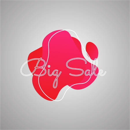 Big Sale Discount Vector Designのイラスト素材