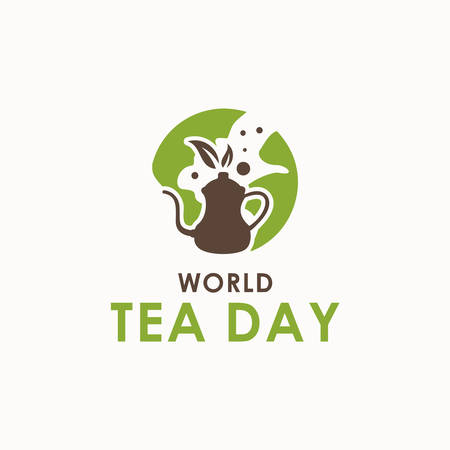 World Tea Day Vector Design Illustrationのイラスト素材