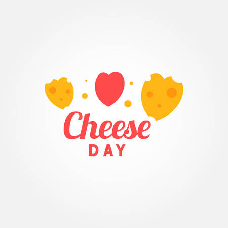 World Cheese Day Vector Design Illustrationのイラスト素材
