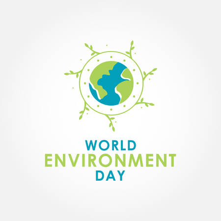 World Environment Day Vector Design Illustrationのイラスト素材