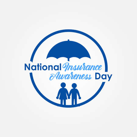 National Insurance Awareness Day Vector Design Illustrationのイラスト素材