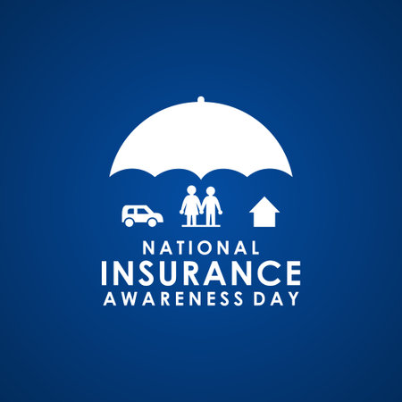 National Insurance Awareness Day Vector Design Illustrationのイラスト素材