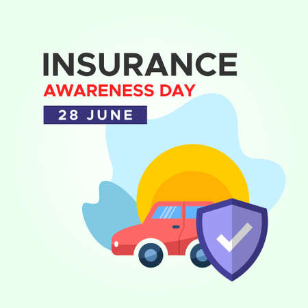 National Insurance Awareness Day Vector Design Illustrationのイラスト素材