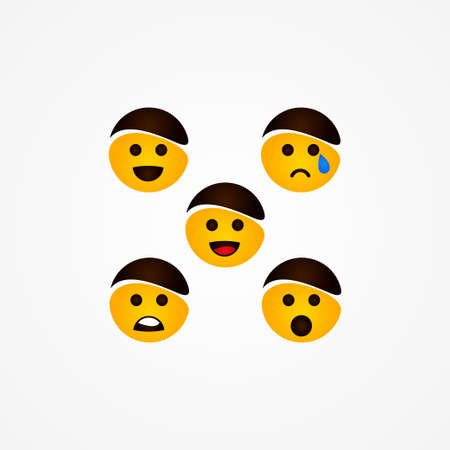 World Emoji Day Vector Designのイラスト素材