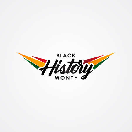 Black History Month Vector Design Illustrationのイラスト素材