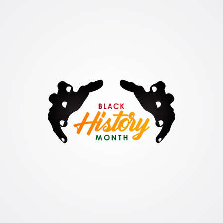 Black History Month Vector Design Illustrationのイラスト素材