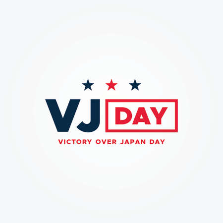 Happy VJ Day Vector Design Illustrationのイラスト素材