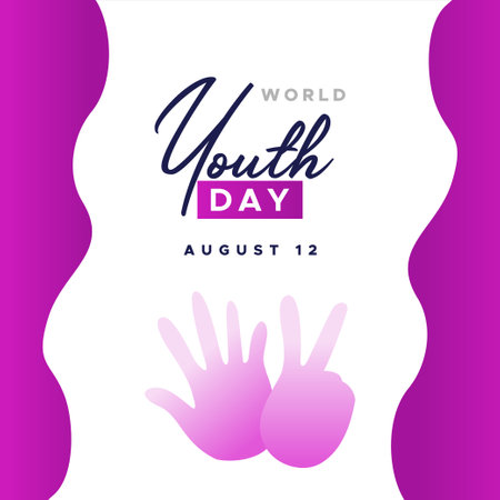 World Youth Days Design Illustrationのイラスト素材