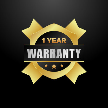 Warranty Badge Design Premiumのイラスト素材