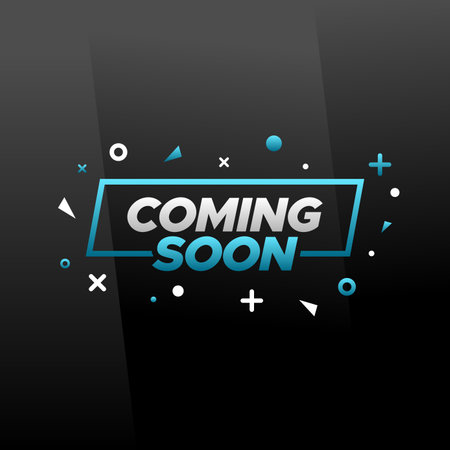 Coming Soon Banner Designのイラスト素材