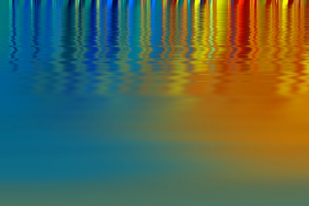 Brilliant colors - Rainbow colors on a glossy surface  Abstract design の写真素材