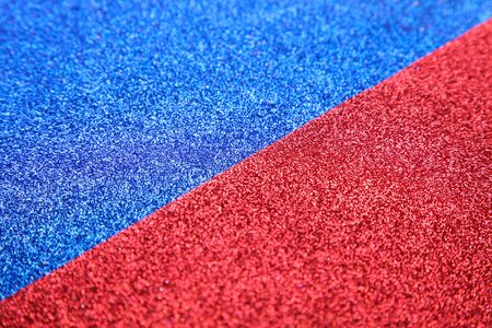 Blue-red shining holiday background. Copy spaceの写真素材
