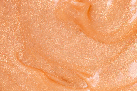 Professional repairing hair mask with proteins close-up.