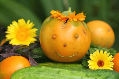 Close-up of tomatoの写真素材
