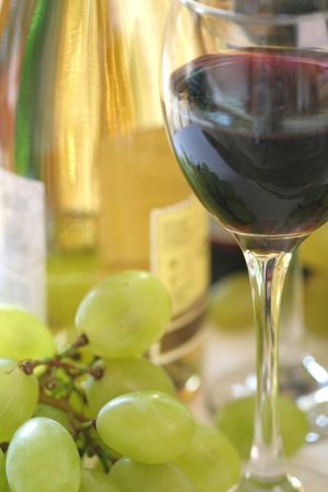 Close-up of red wineの写真素材