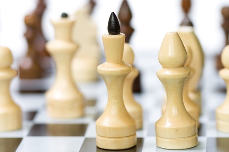 Close-up of chessの写真素材