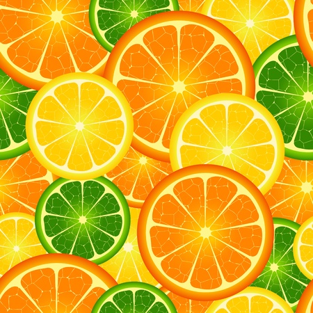 Illustration of  seamless orange  background のイラスト素材