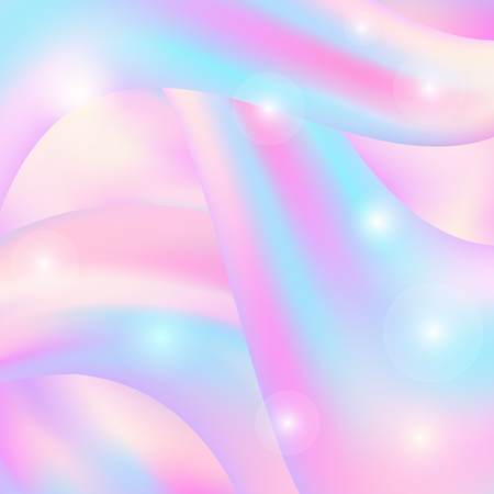 Vector illustration of colorful abstract holographic backgroundのイラスト素材