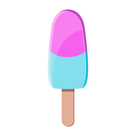 Colorful tasty ice cream