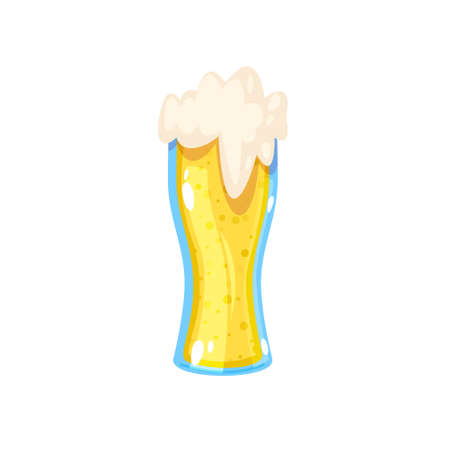 Beer icon in cartoon styleのイラスト素材