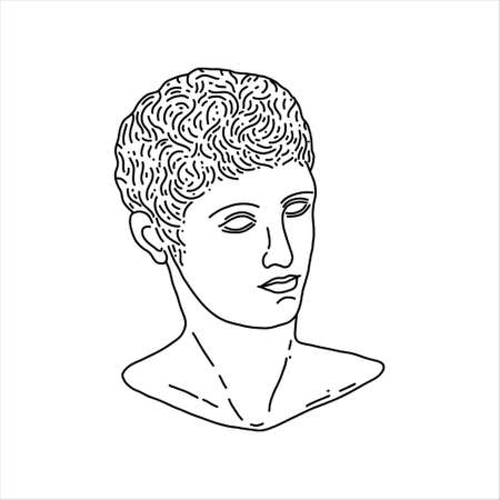 Greek god Hermesのイラスト素材