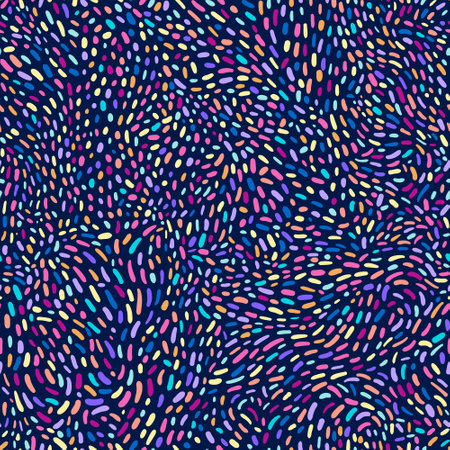 Colored seamless patternのイラスト素材